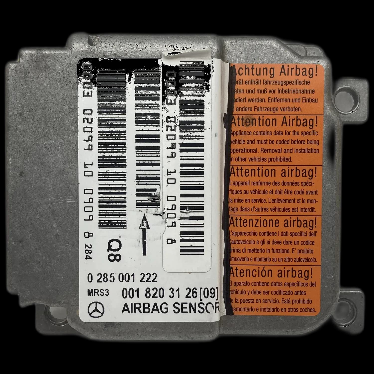 Réparation calculateur airbag Mercedes-Benz SLK R170