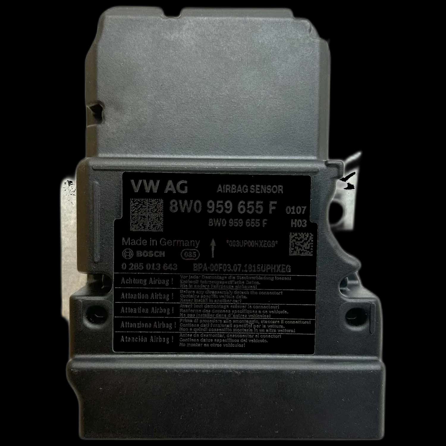 Réparation calculateur airbag Audi A4 8W Avant