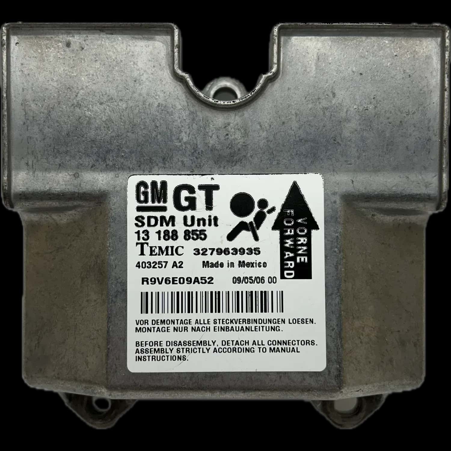 Réparation calculateur airbag Opel Astra H