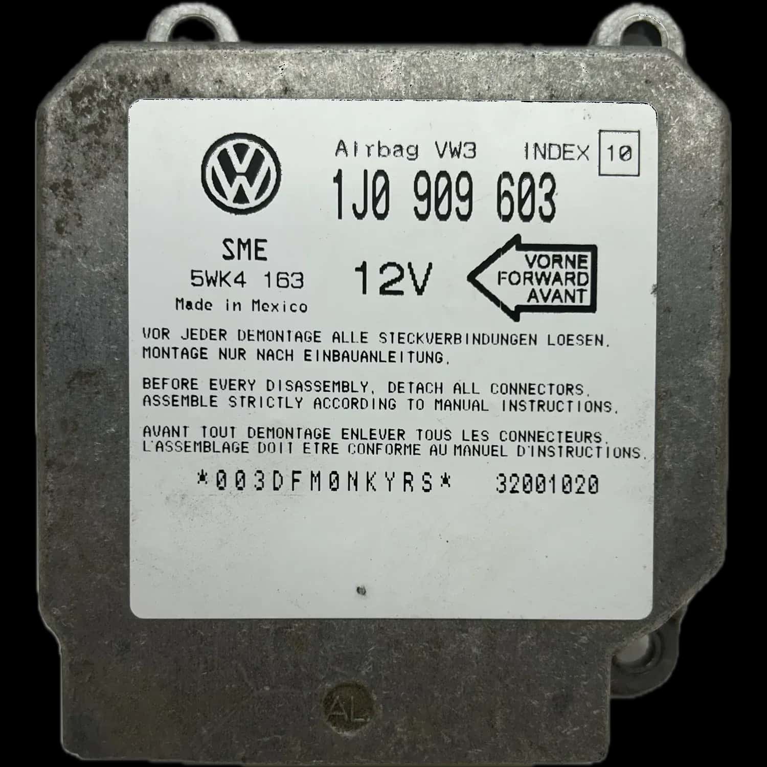 Volkswagen Multivan T4 Airbag-Steuergerät Reparatur