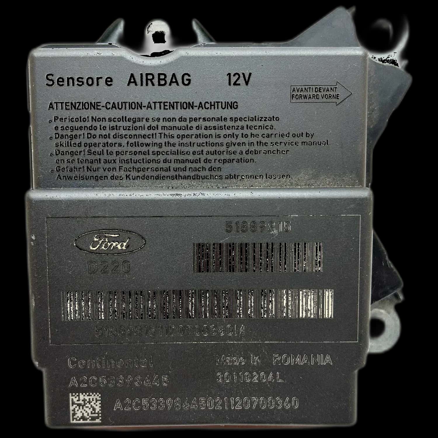 Ford Ka+ Airbag-Steuergerät Reparatur