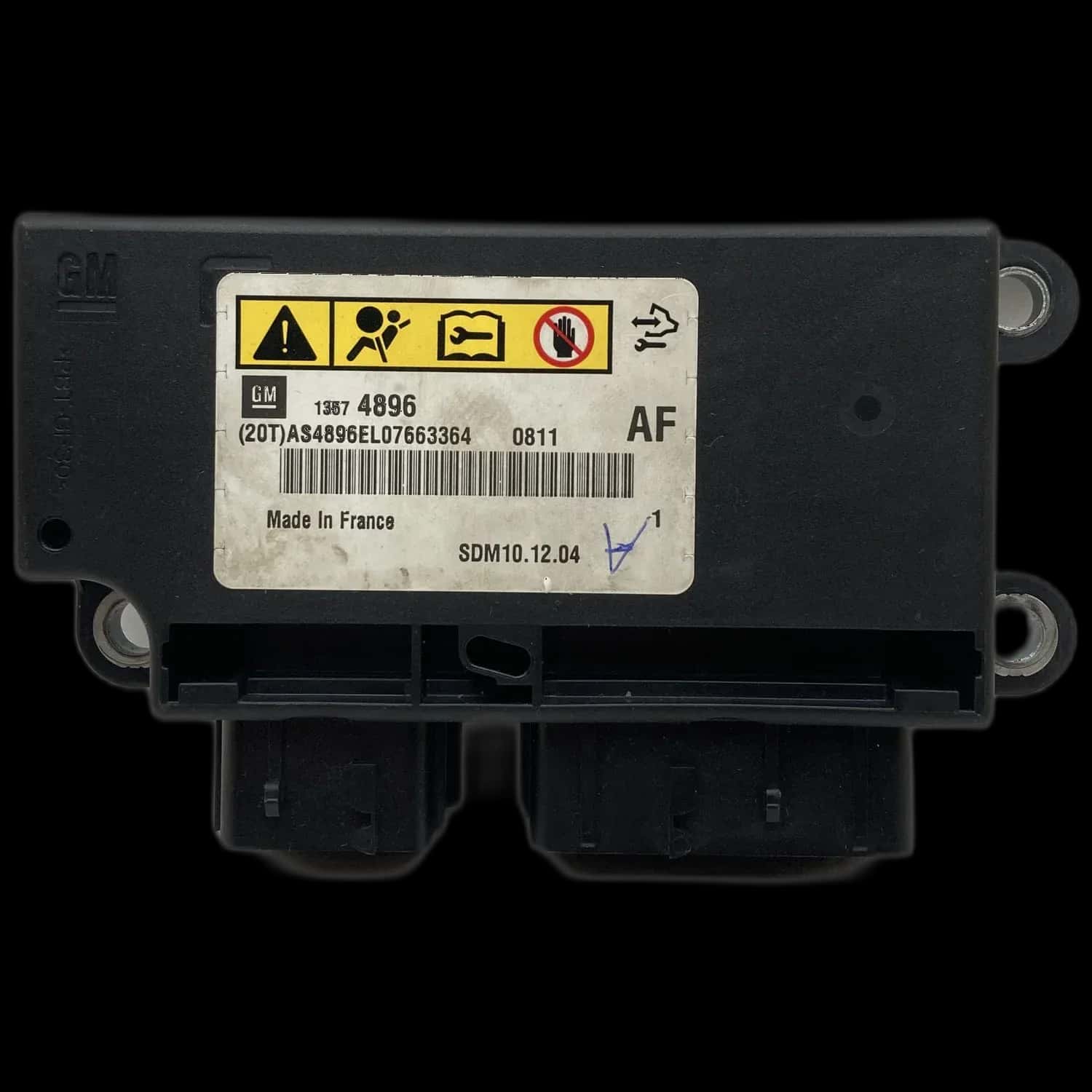 Réparation calculateur airbag Opel Karl A