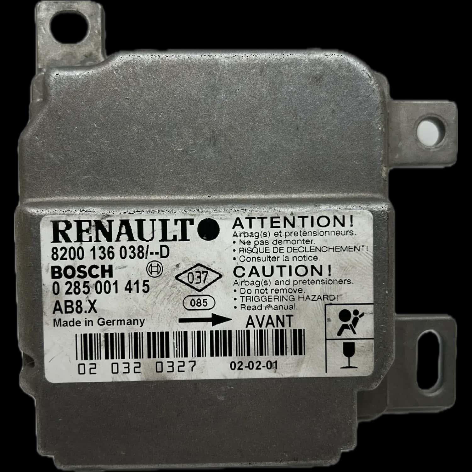 Renault Clio II Airbag-Steuergerät Reparatur