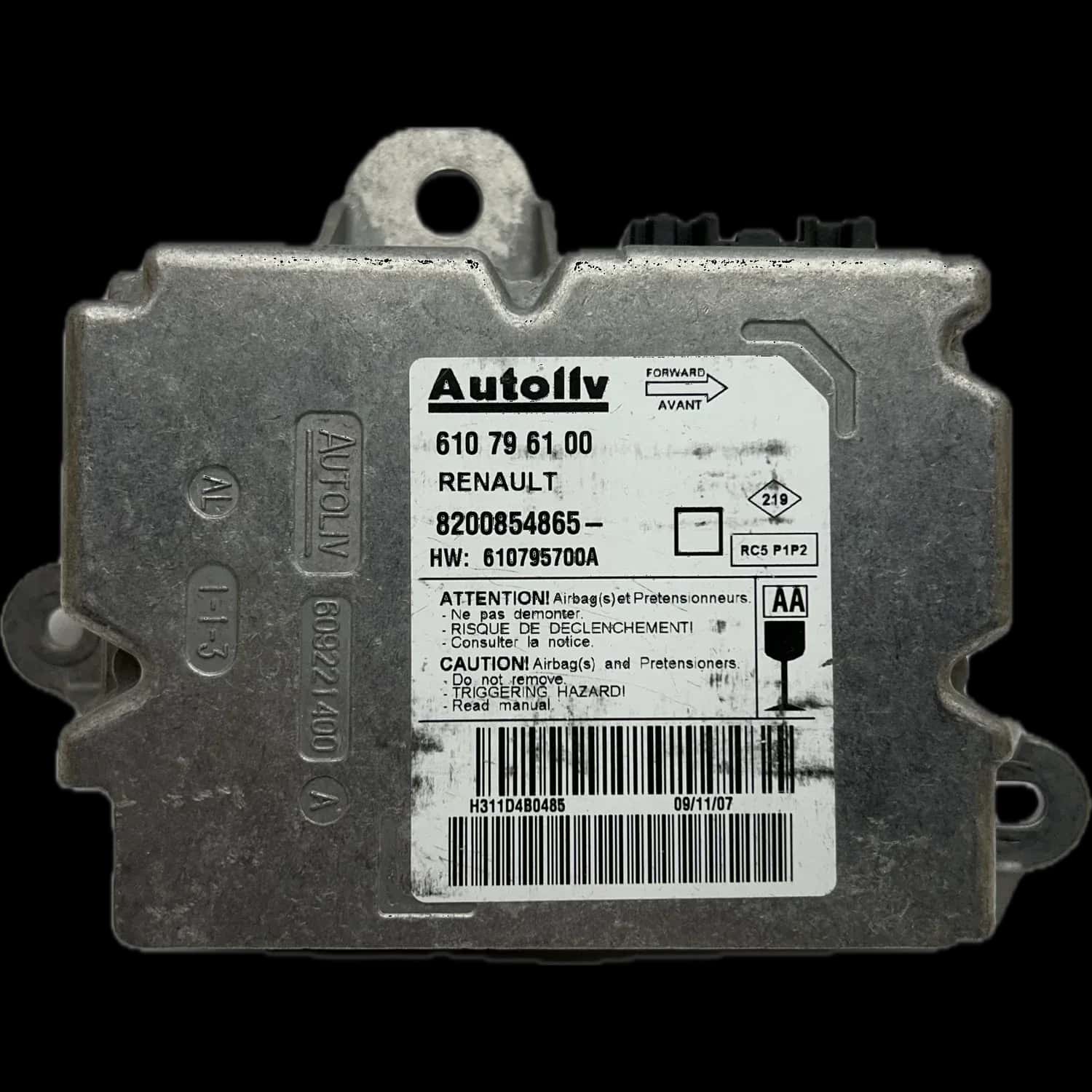 Réparation calculateur airbag Renault Maxity I