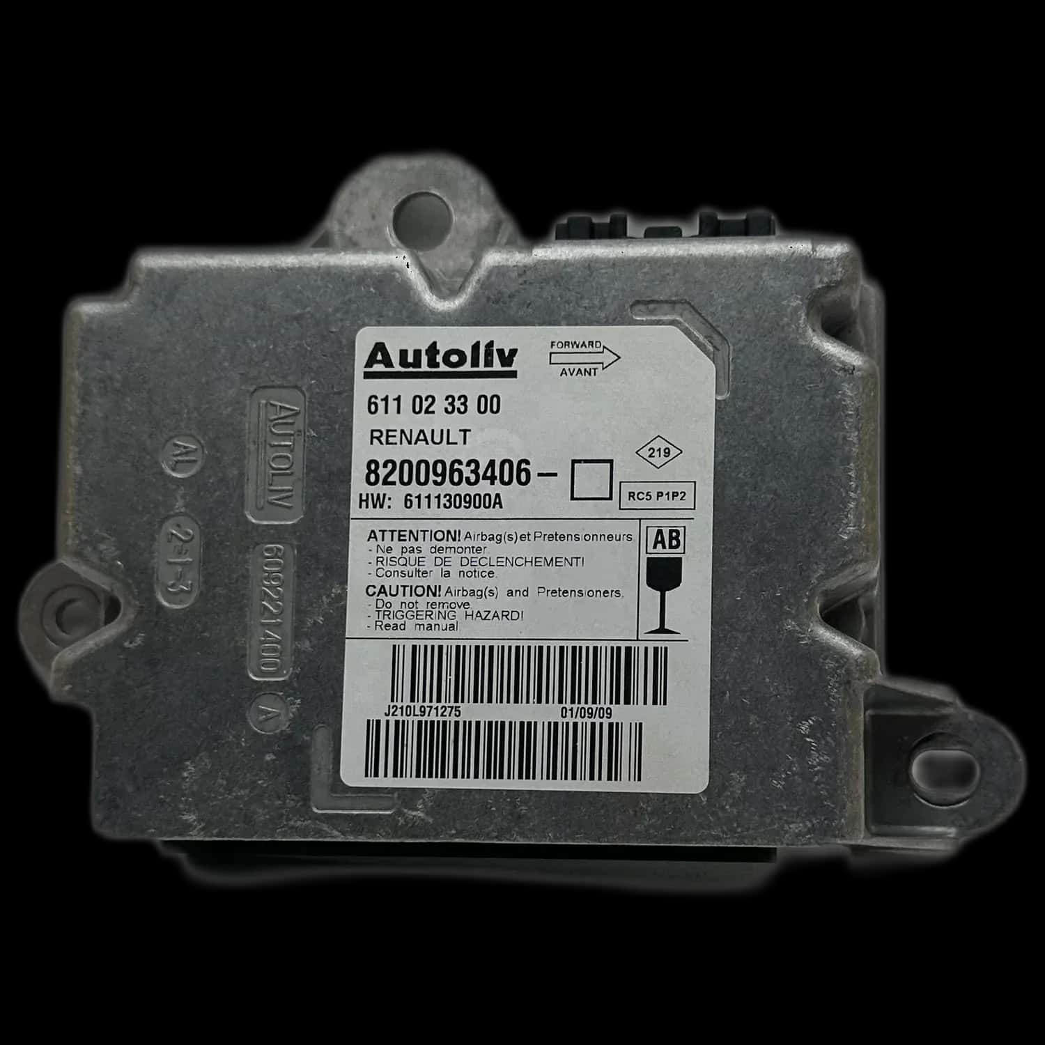 Réparation calculateur airbag Renault Grand Modus I