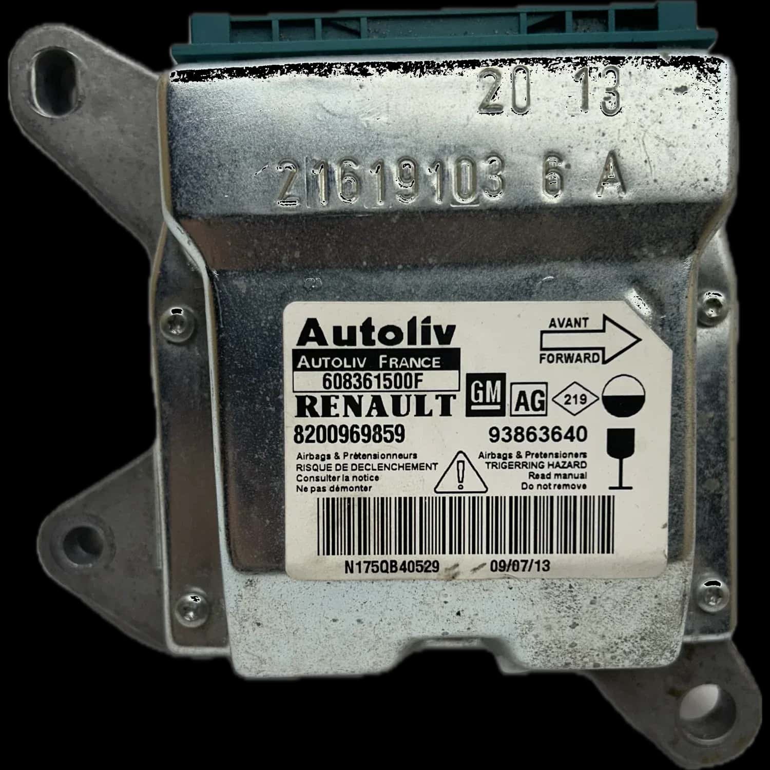 Renault Trafic II Airbag-Steuergerät Reparatur