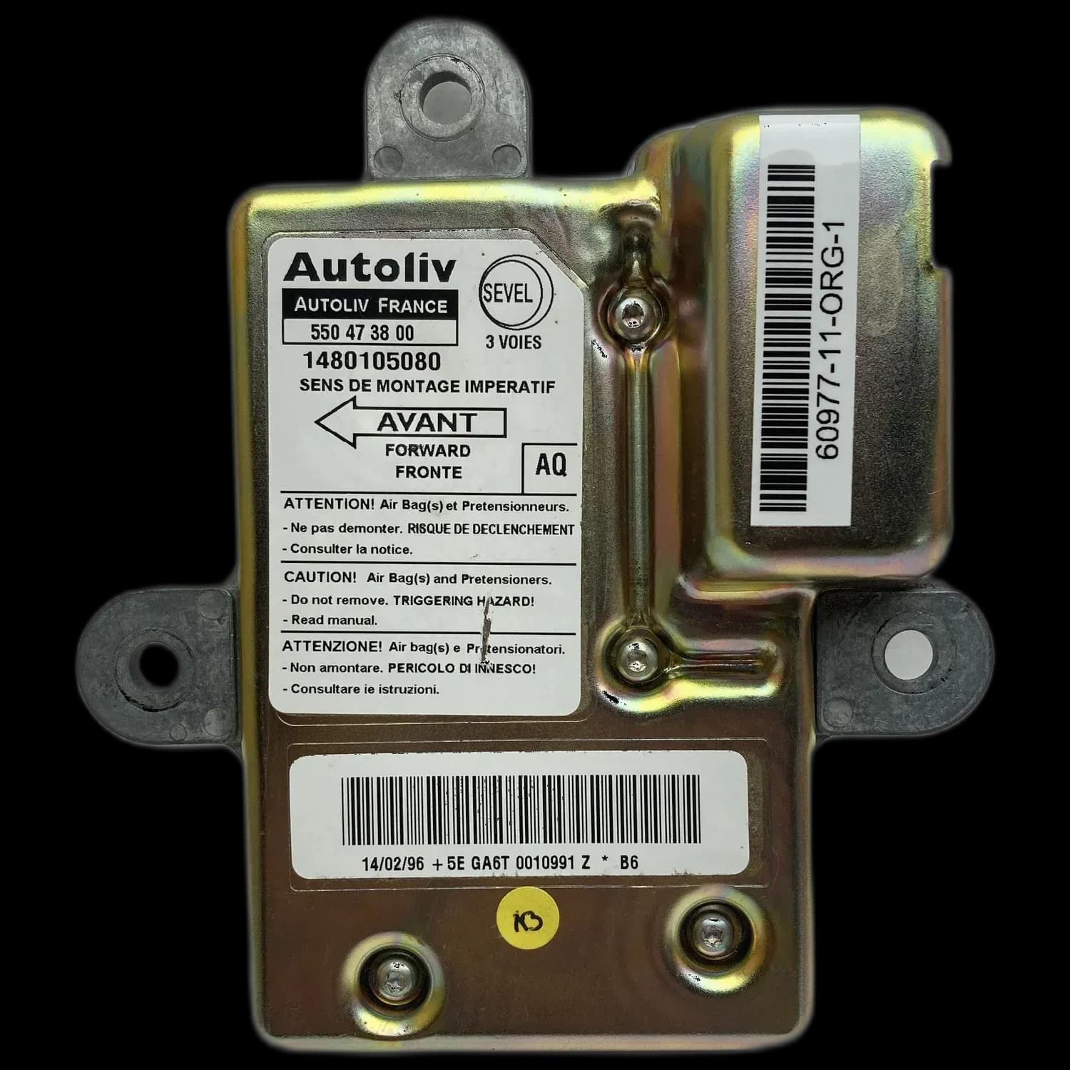 Fiat Scudo 220 Airbag-Steuergerät Reparatur