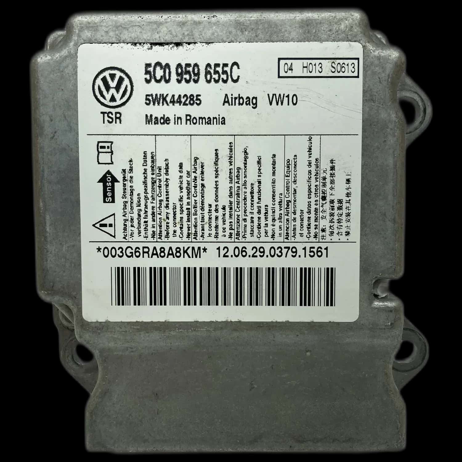 Réparation calculateur airbag Skoda Yeti Mk1