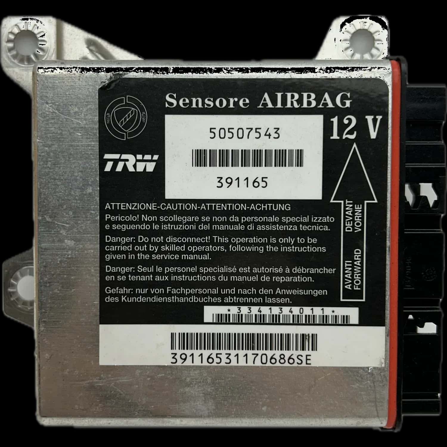 Réparation calculateur airbag Alfa Romeo 159 939