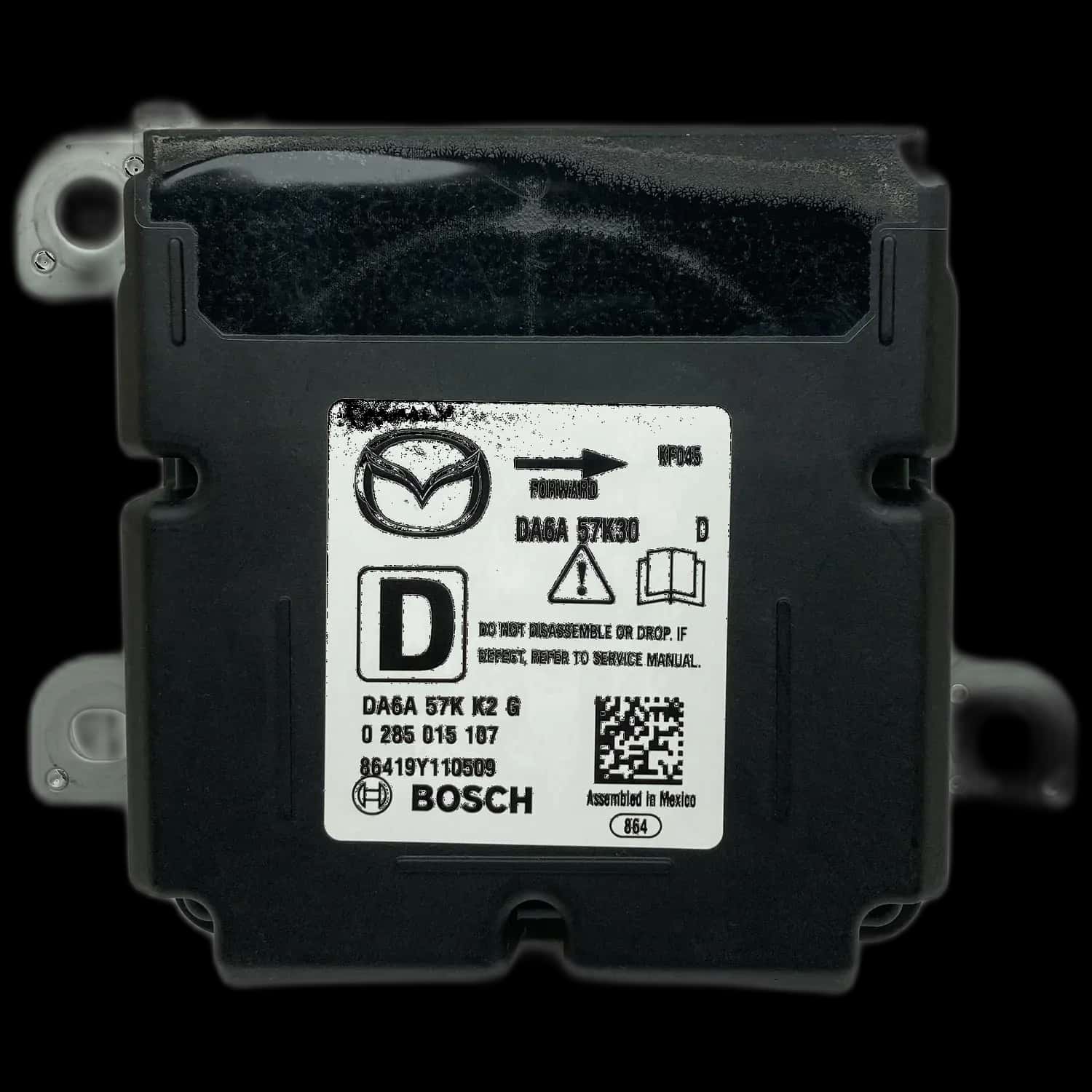 Réparation calculateur airbag Mazda2 DJ
