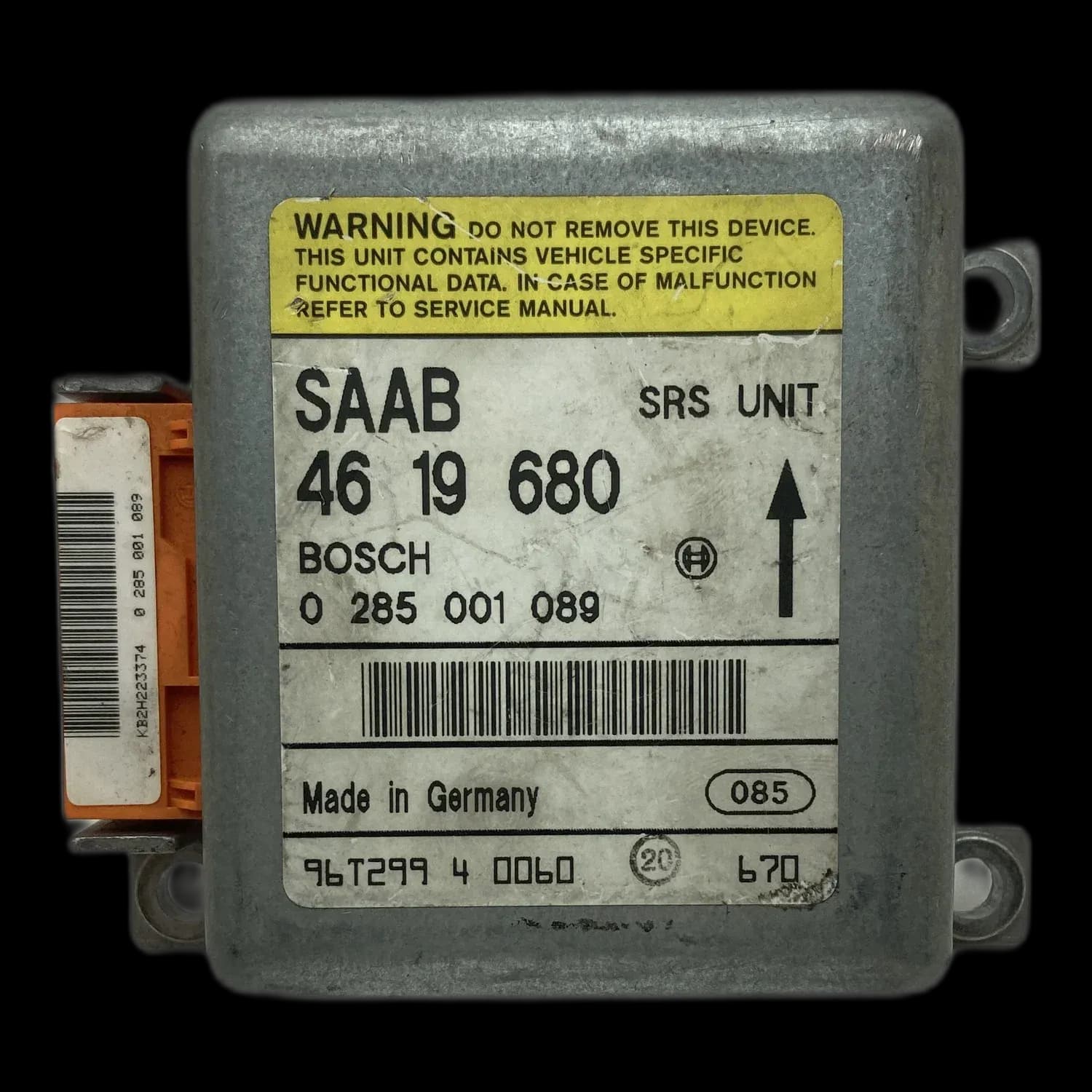 Saab 900 NG Airbag-Steuergerät Reparatur