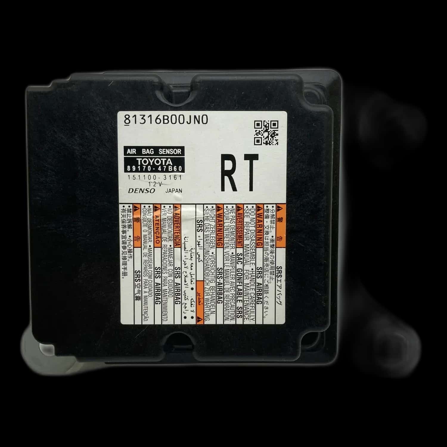 Réparation du calculateur airbag Toyota Prius XW30