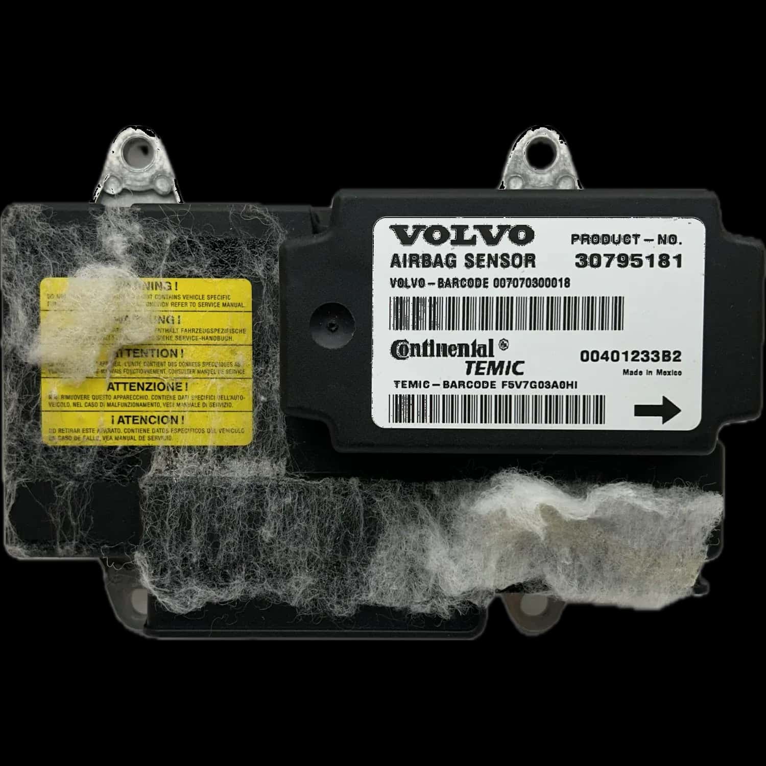 Volvo C70 Serie 2 Airbag-Steuergerät Reparatur