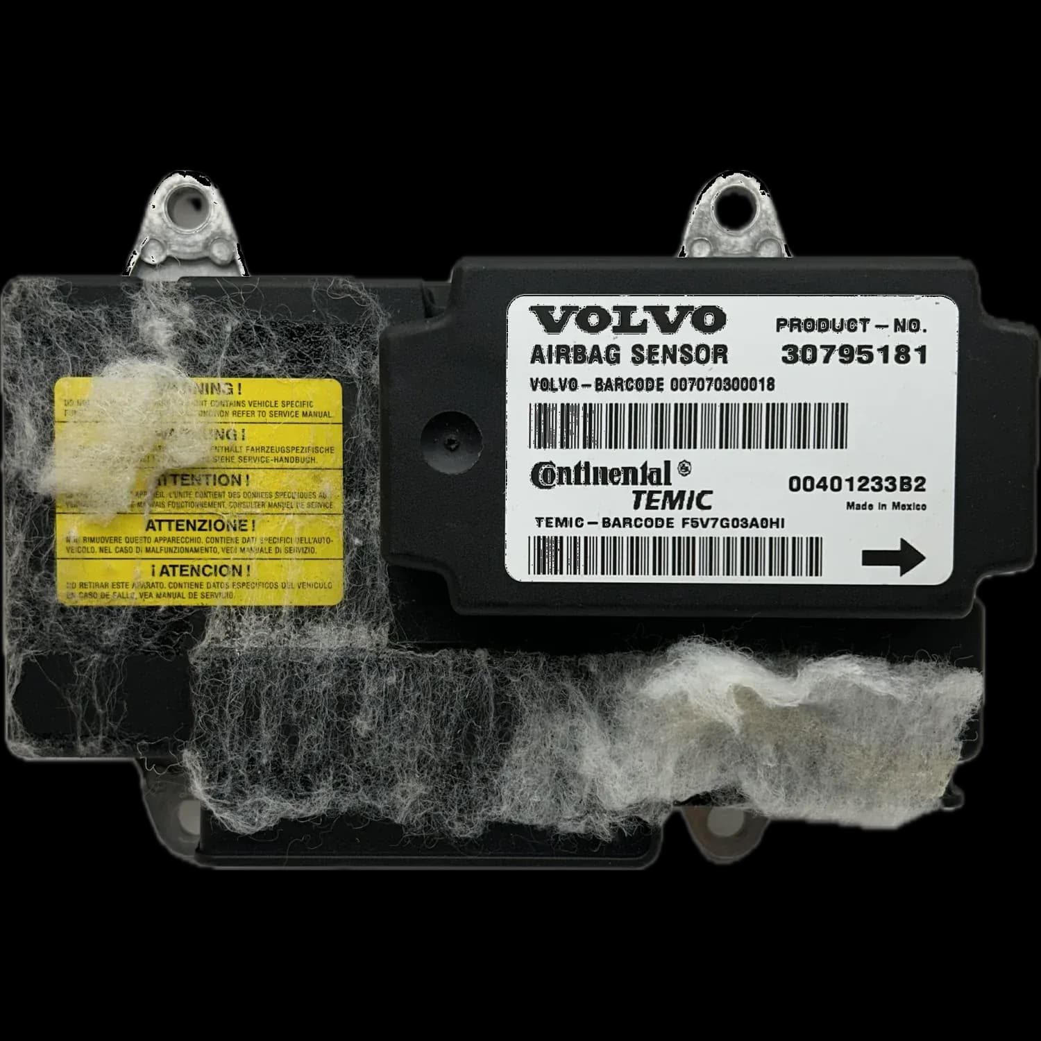 Volvo C70 Serie 2 Airbag-Steuergerät Reparatur