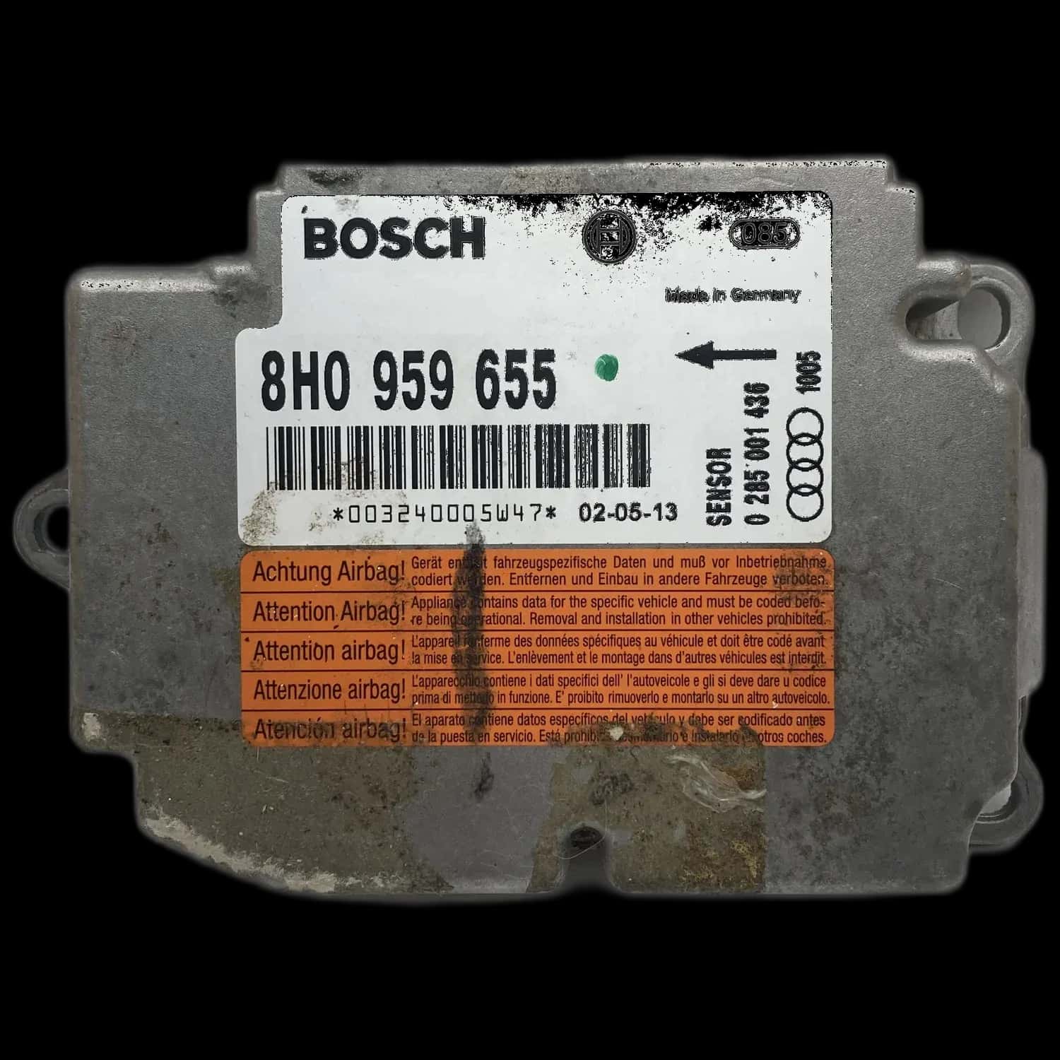 Réparation calculateur airbag Audi A4 B6 Cabriolet (8H)