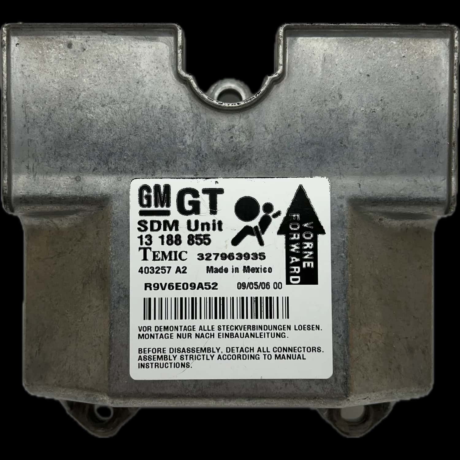 Réparation calculateur airbag Opel Astra H