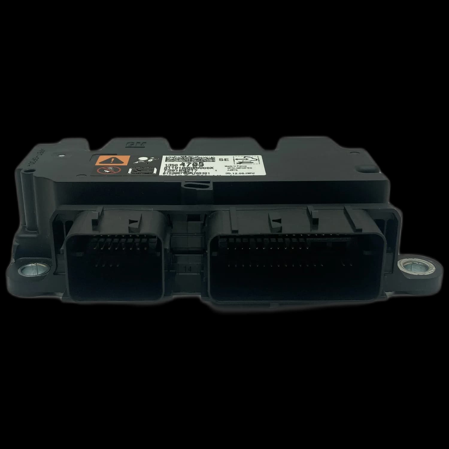 Calculateur airbag 13534765, Connecteur
