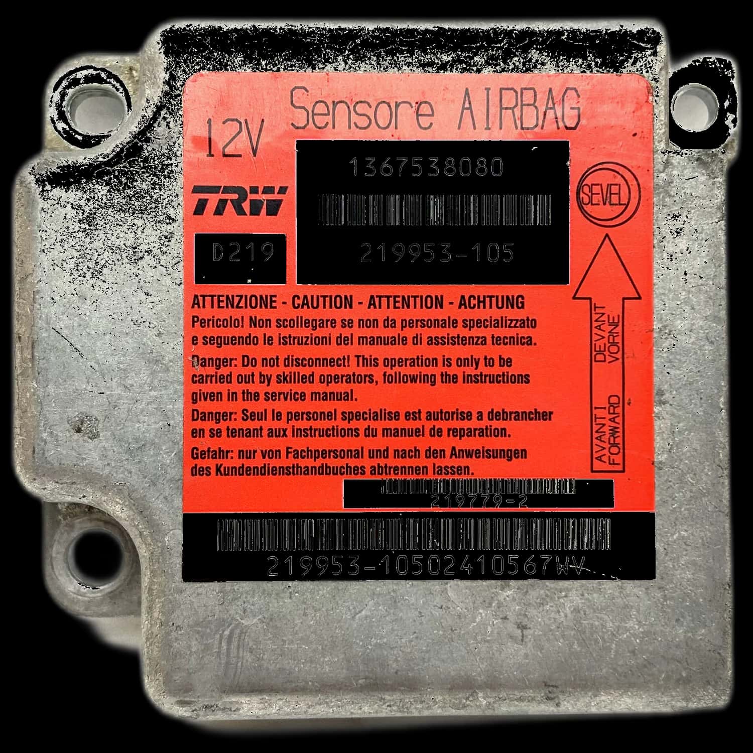 Citroën Jumper III Airbag-Steuergerät Reparatur