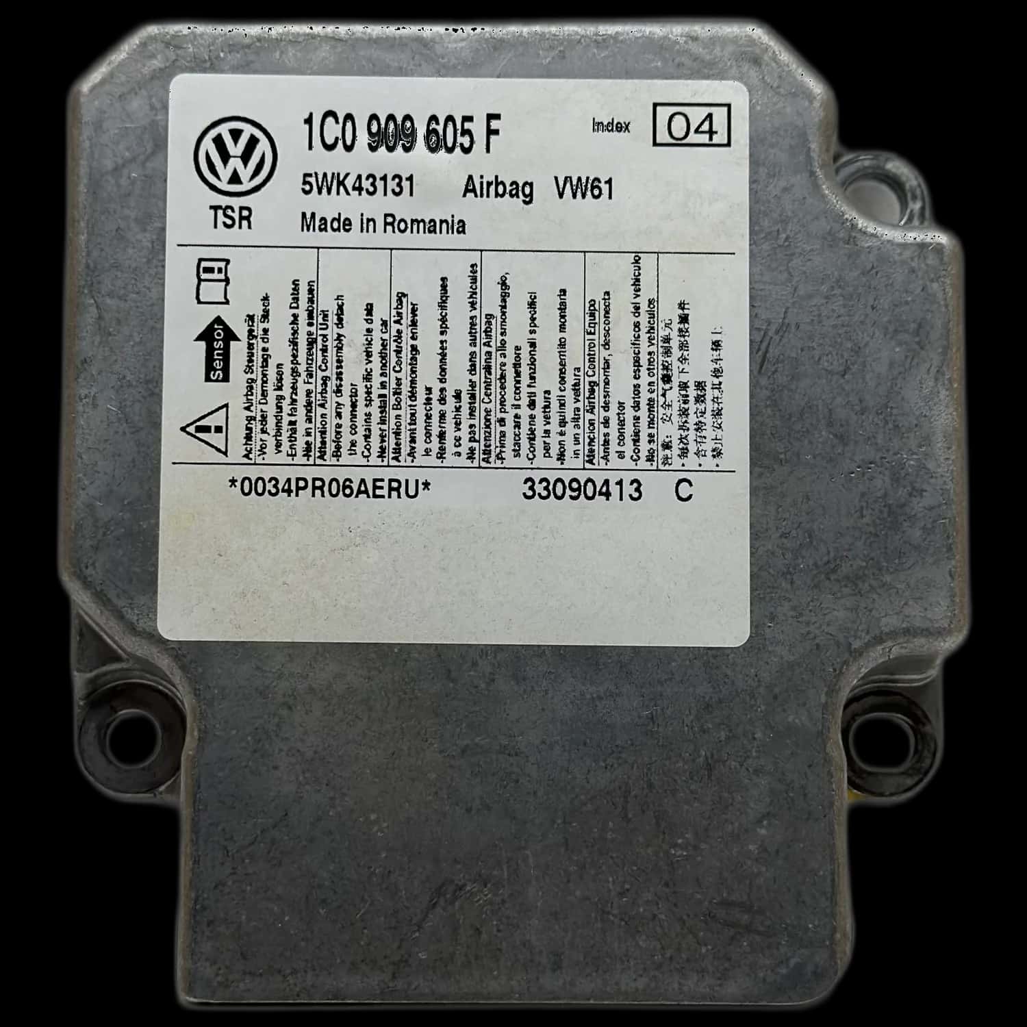 Volkswagen Multivan T5 Airbag-Steuergerät Reparatur