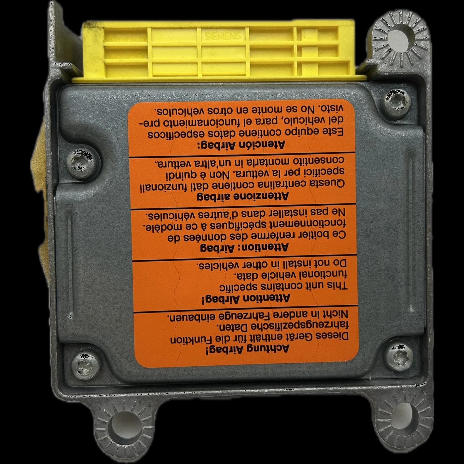 Airbag-Steuergerät 1J0 909 608, Rückseite