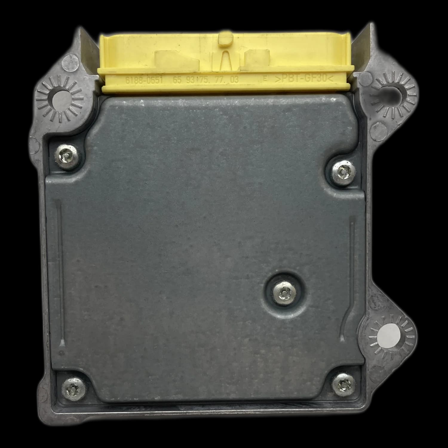Airbag-Steuergerät 1T0 909 605 E, Rückseite