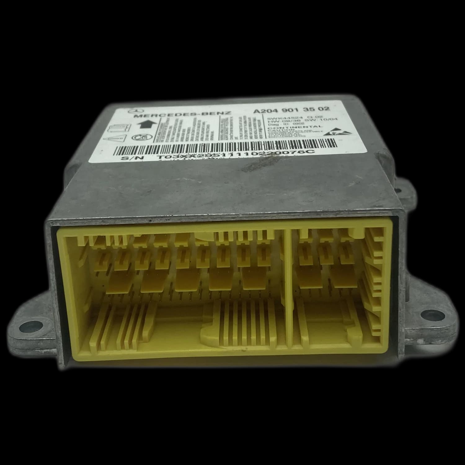 Airbag-Steuergerät A204 901 35 02, Stecker