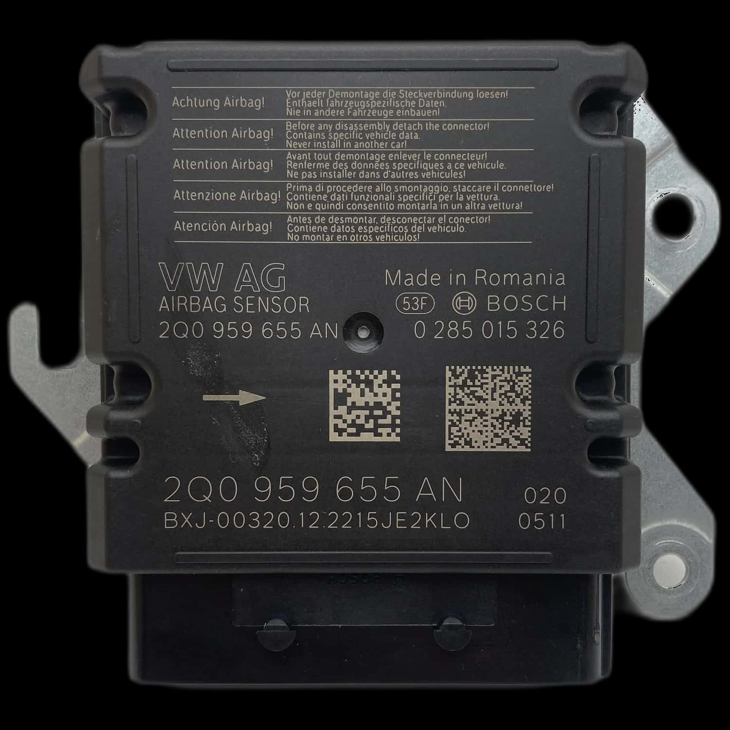 Volkswagen California T6.1 Airbag-Steuergerät Reparatur