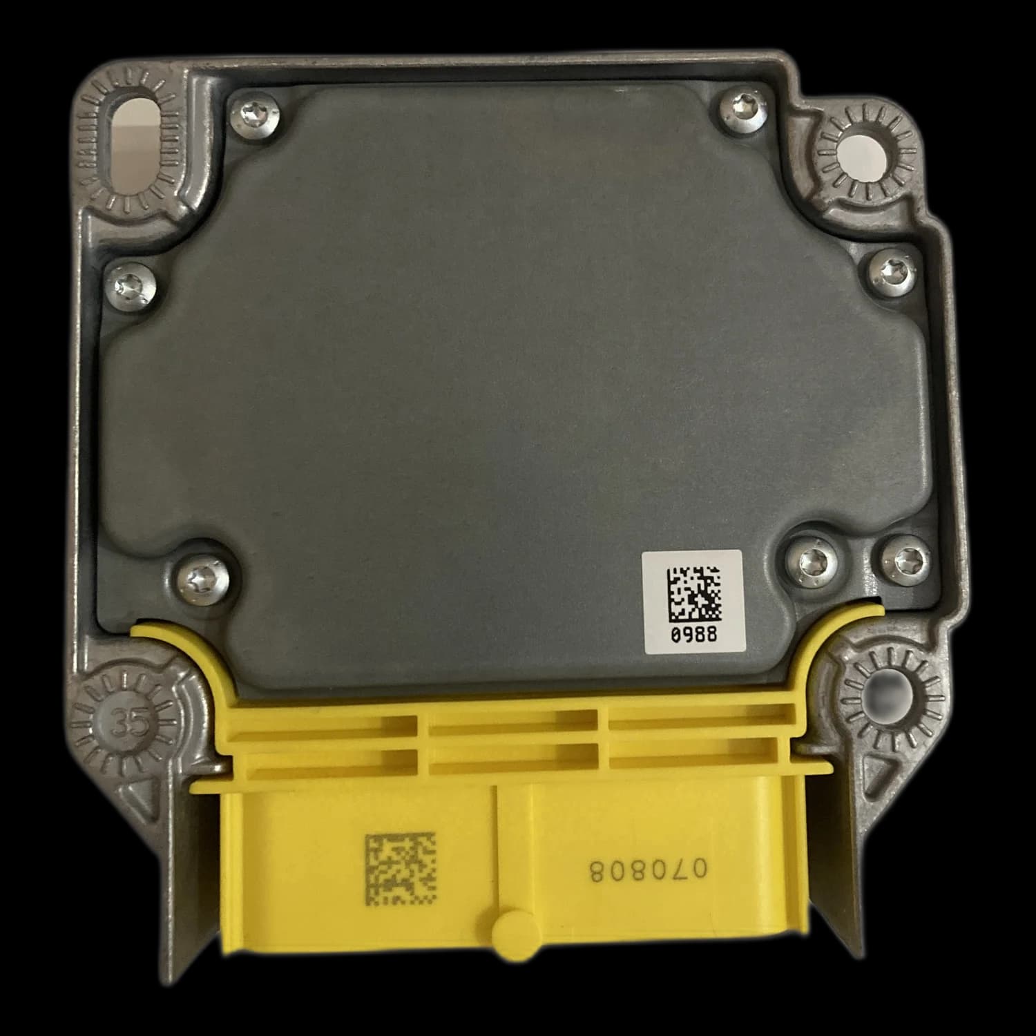 Calculateur airbag 3W7 909 601, Face arrière