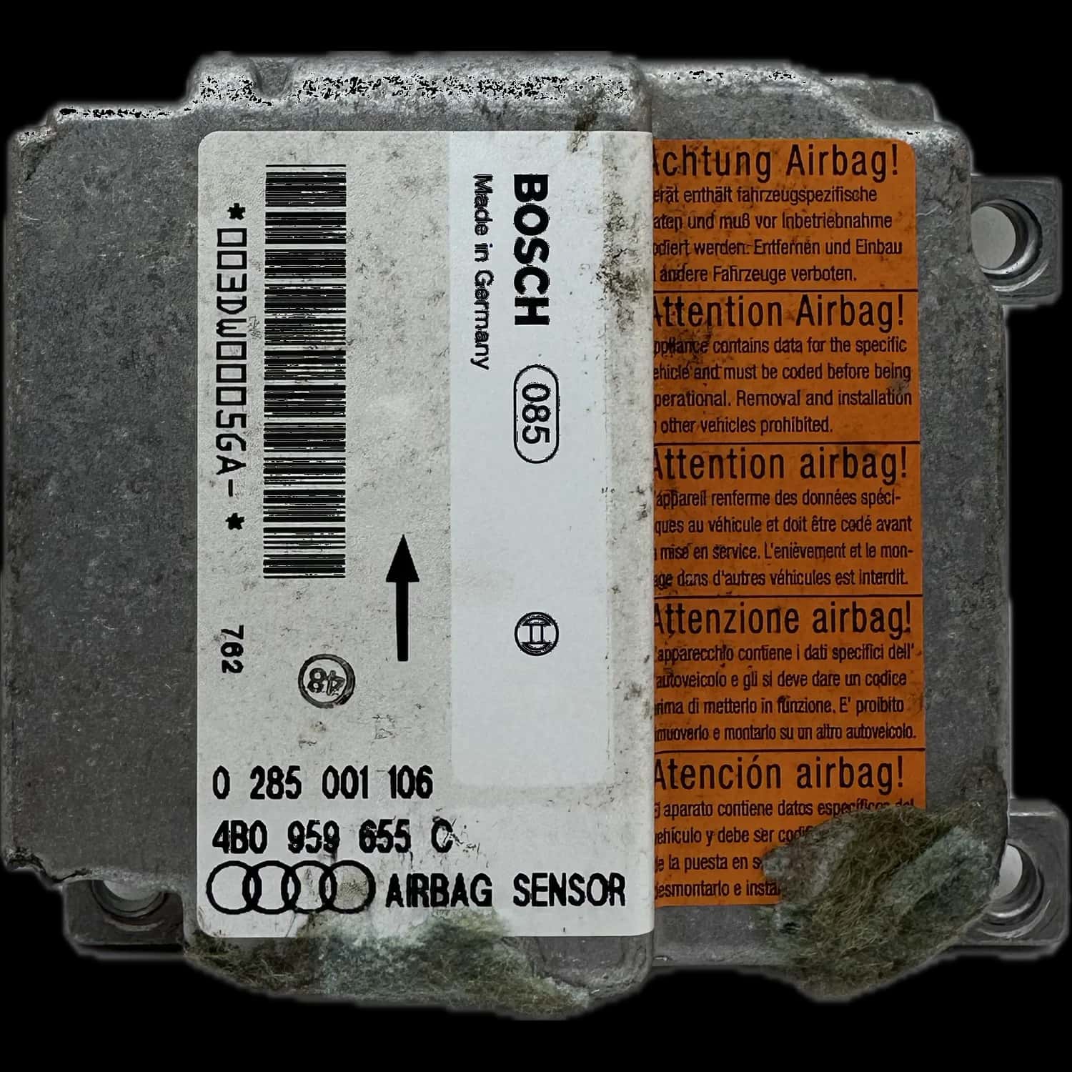 Réparation calculateur airbag Audi A6 4B Avant
