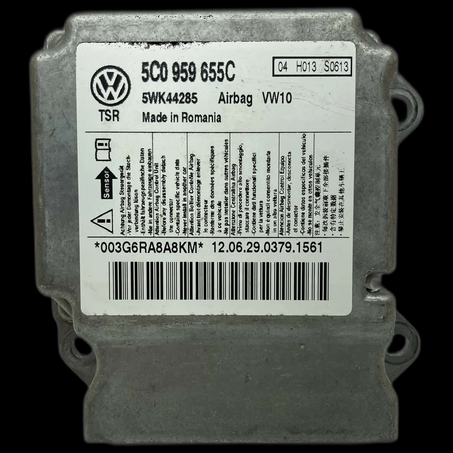Réparation du calculateur airbag Volkswagen Golf Variant 6