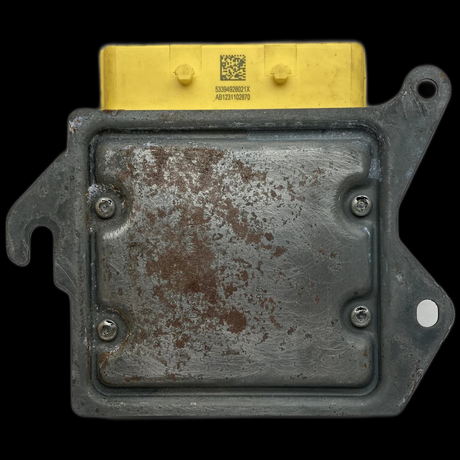 Airbag-Steuergerät 5Q0 959 655 M, Rückseite