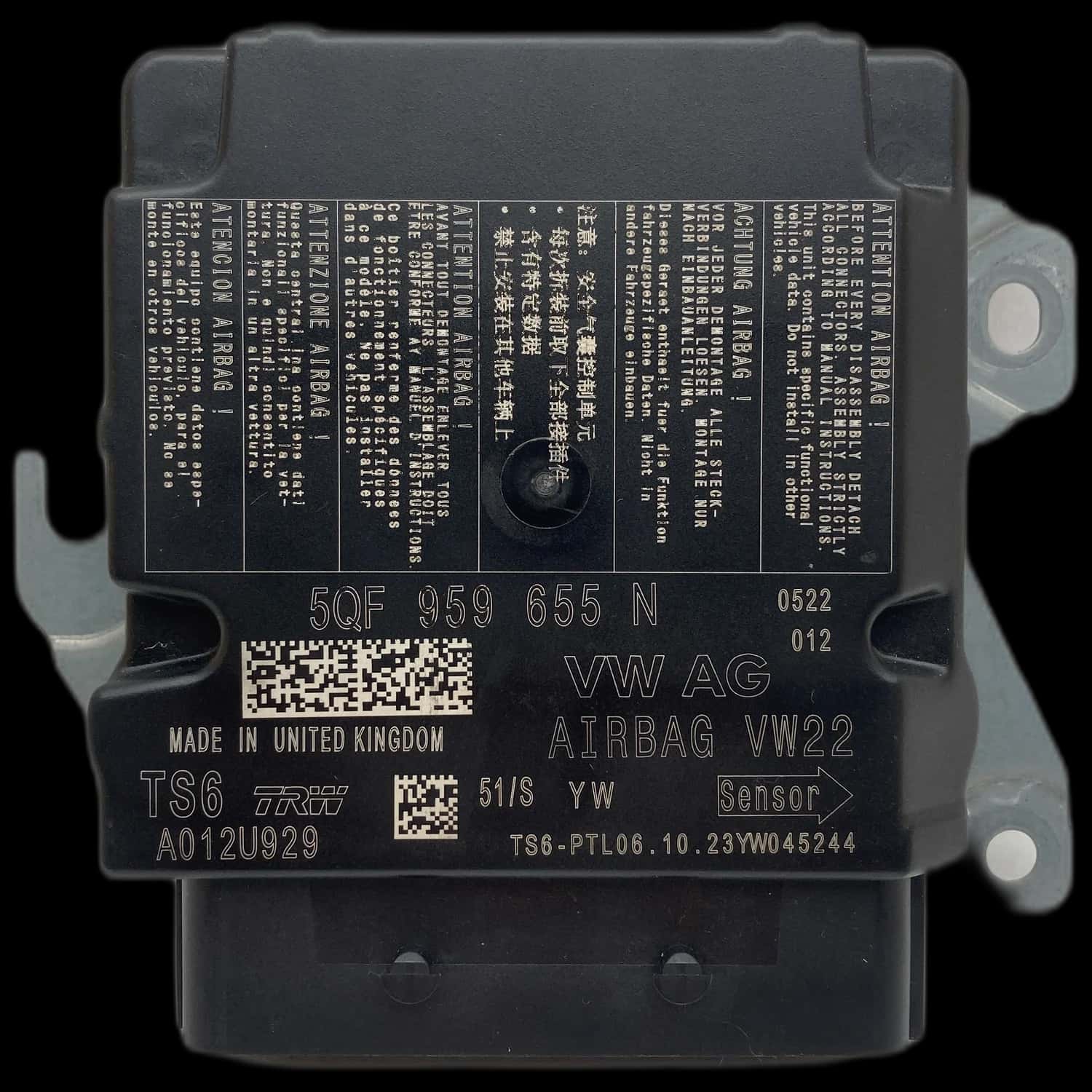 Réparation calculateur airbag Seat Arona 1