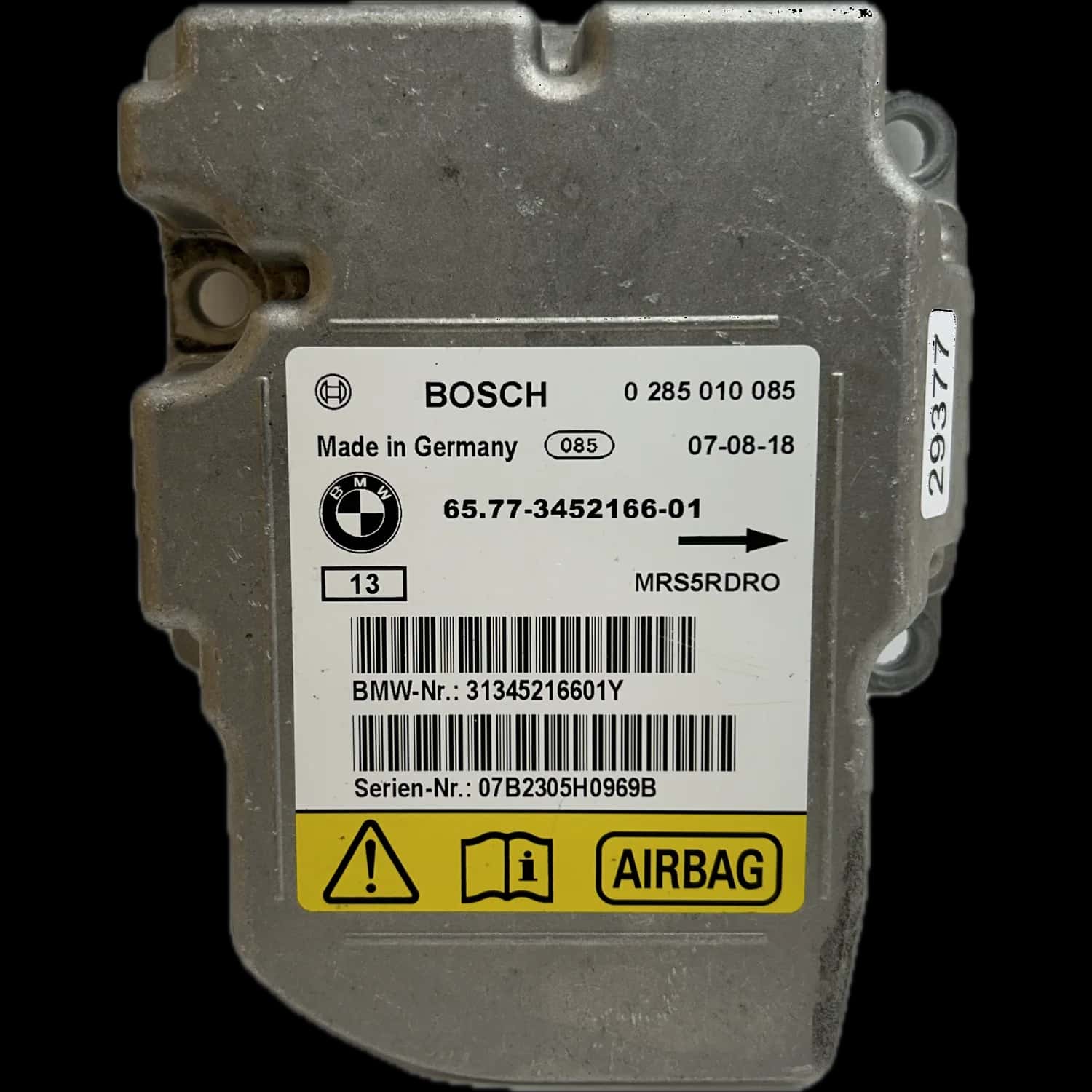 Réparation calculateur airbag BMW X3 E83