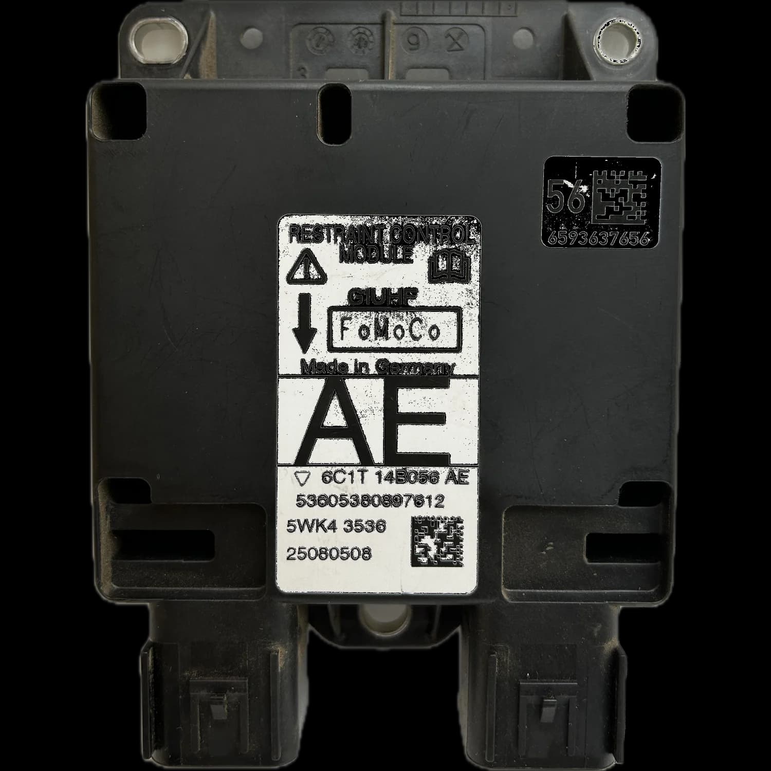 Airbag-Steuergerät 6C1T-14B056-AE, Etikett
