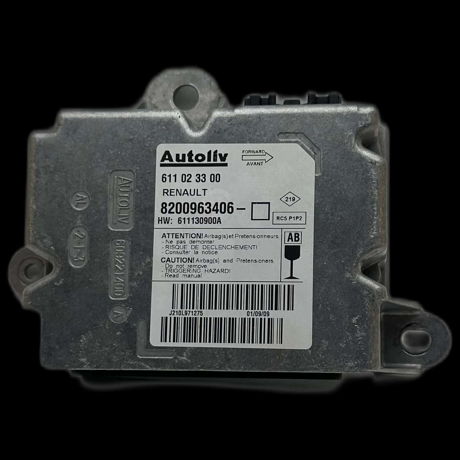 Réparation calculateur airbag Renault Grand Modus I