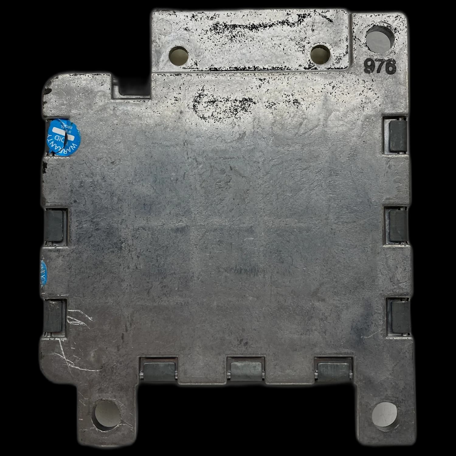 Airbag-Steuergerät 8A0 959 655 C, Rückseite