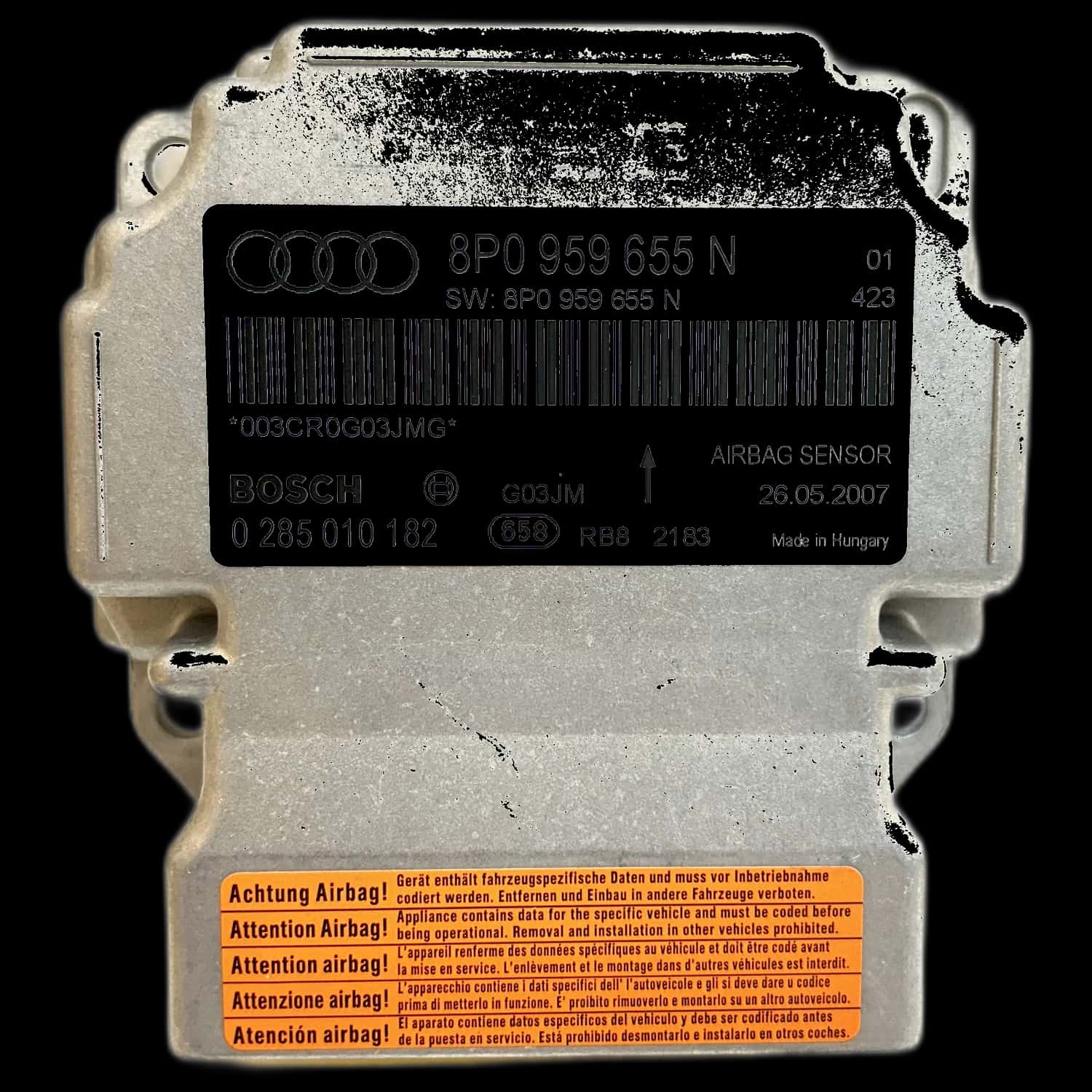 Audi A3 8PA Sportback Airbag-Steuergerät Reparatur