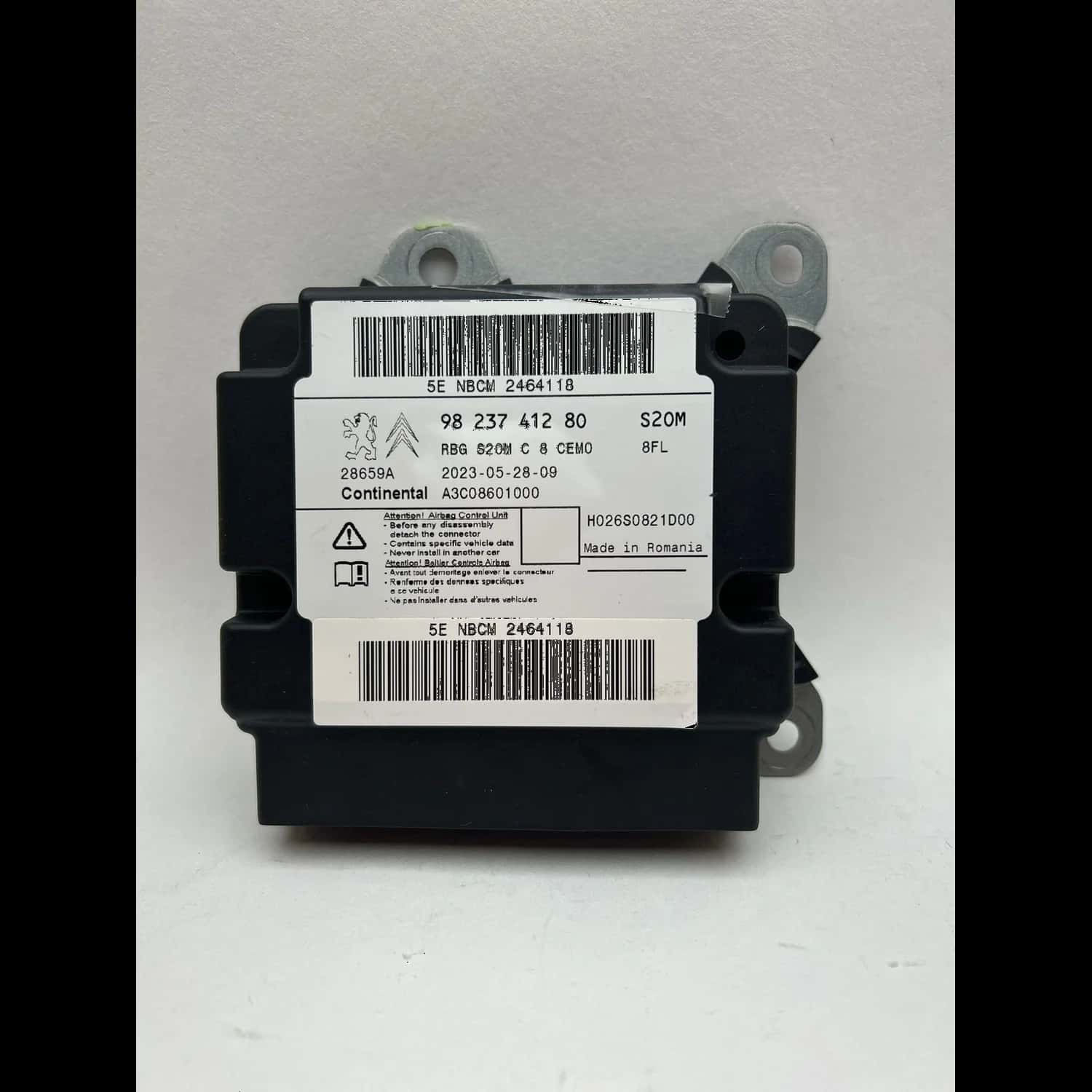 Réparation calculateur airbag Toyota Proace City K9