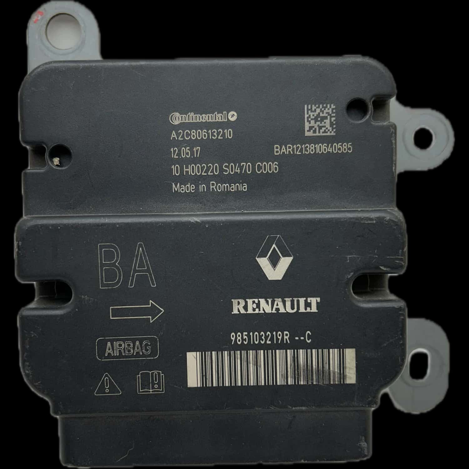 Réparation calculateur airbag Dacia Lodgy I