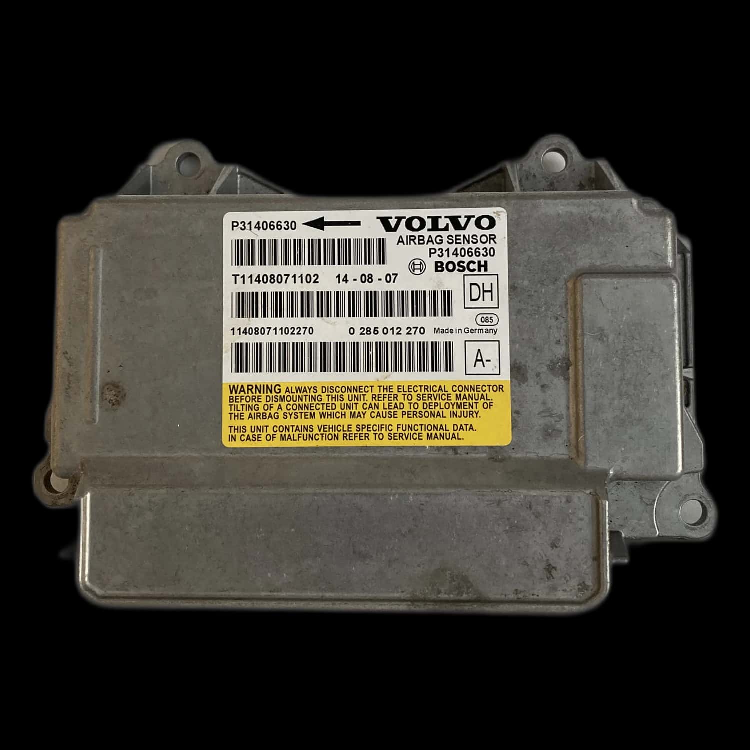 Réparation calculateur airbag Volvo V70 S P26