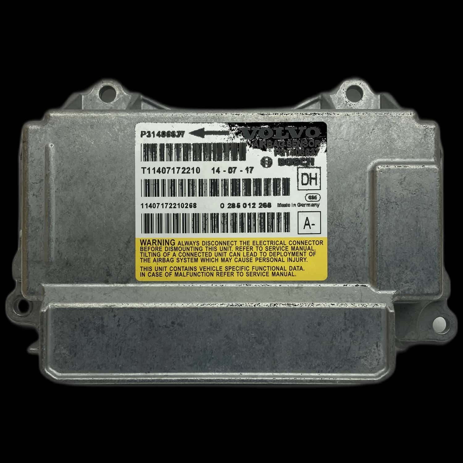 Volvo V60 1. Generation Airbag-Steuergerät Reparatur