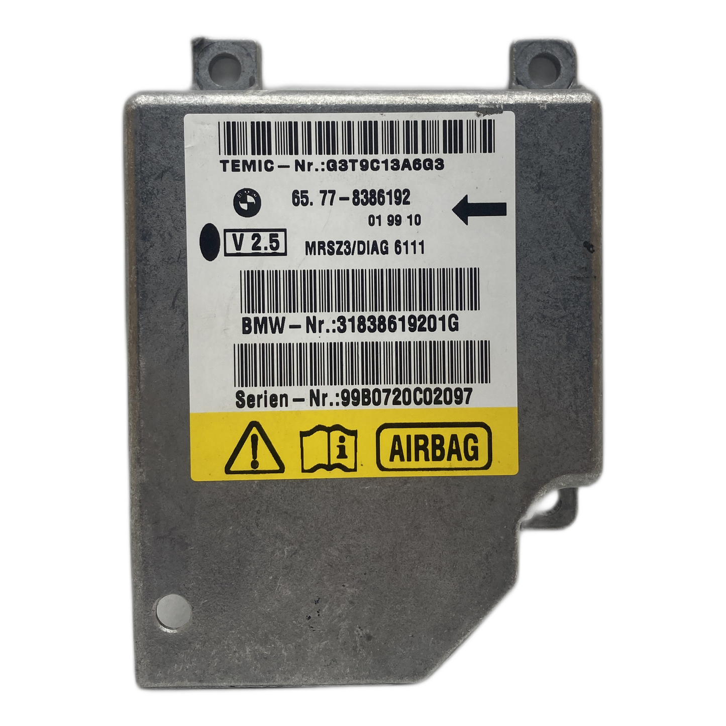 BMW Z3 E36/7 Roadster Airbag-Steuergerät Reparatur