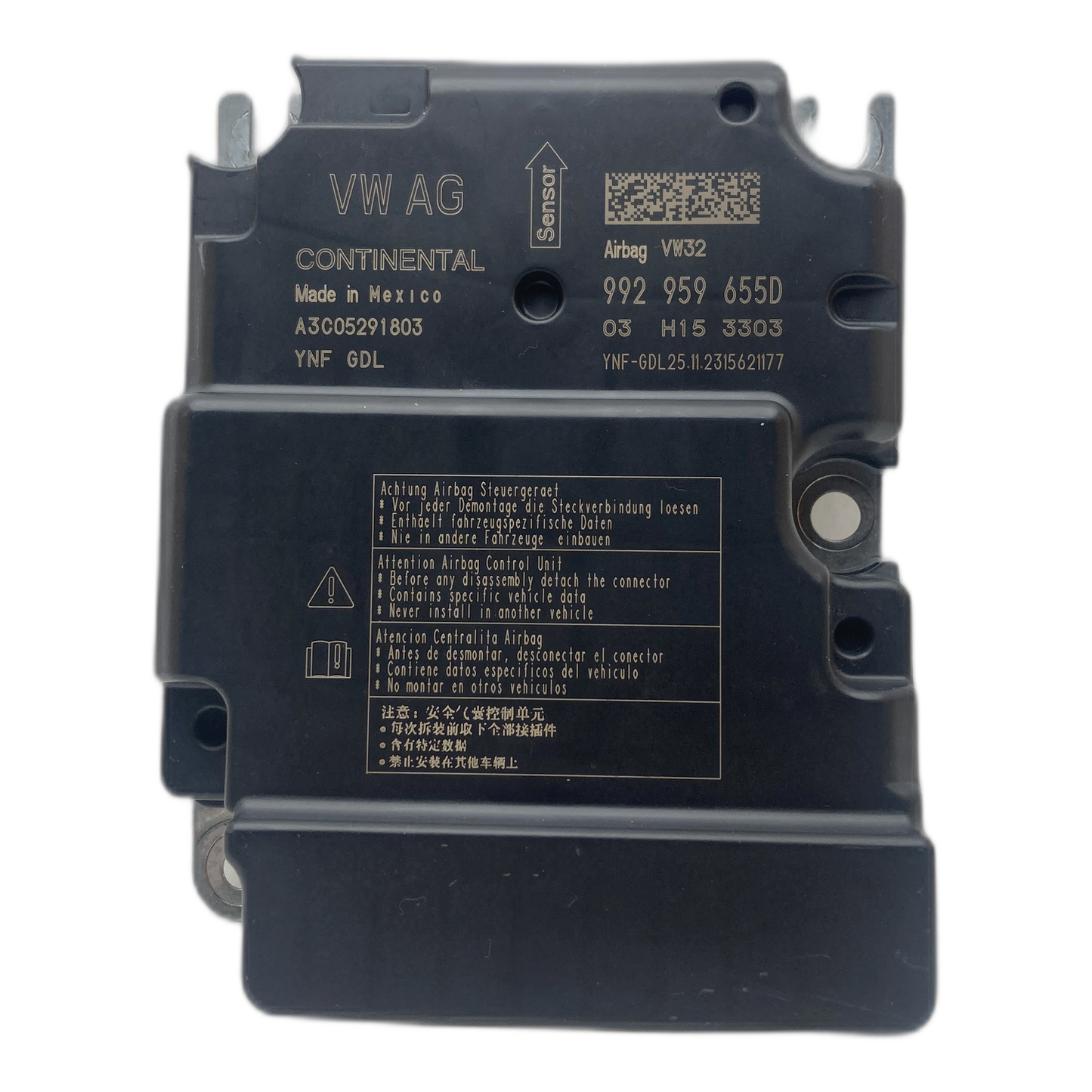 Audi e-tron GT J9 FW Airbag-Steuergerät Reparatur