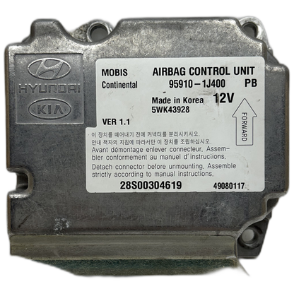 Hyundai ix55 EN Airbag-Steuergerät Reparatur