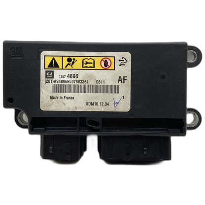 Opel Astra J Airbag-Steuergerät Reparatur