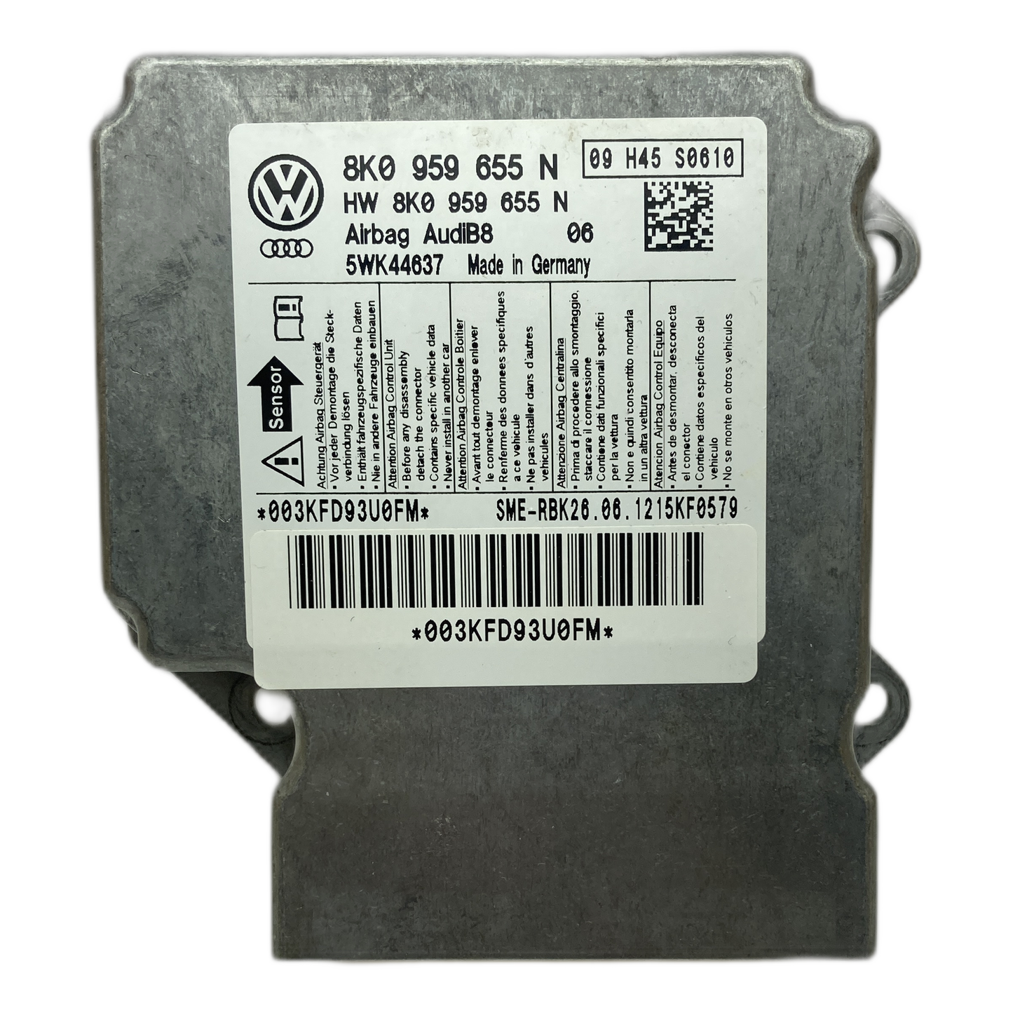 Audi S4 B8 8K Airbag-Steuergerät Reparatur