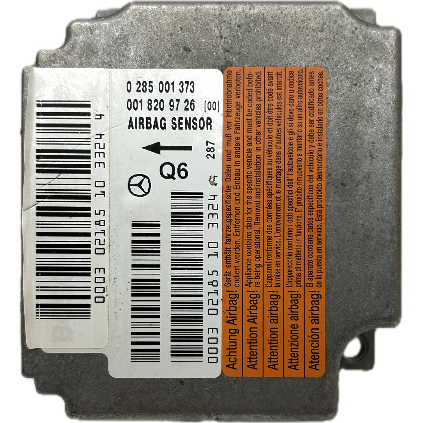 Mercedes-Benz CLK A209 Cabriolet Airbag-Steuergerät Reparatur