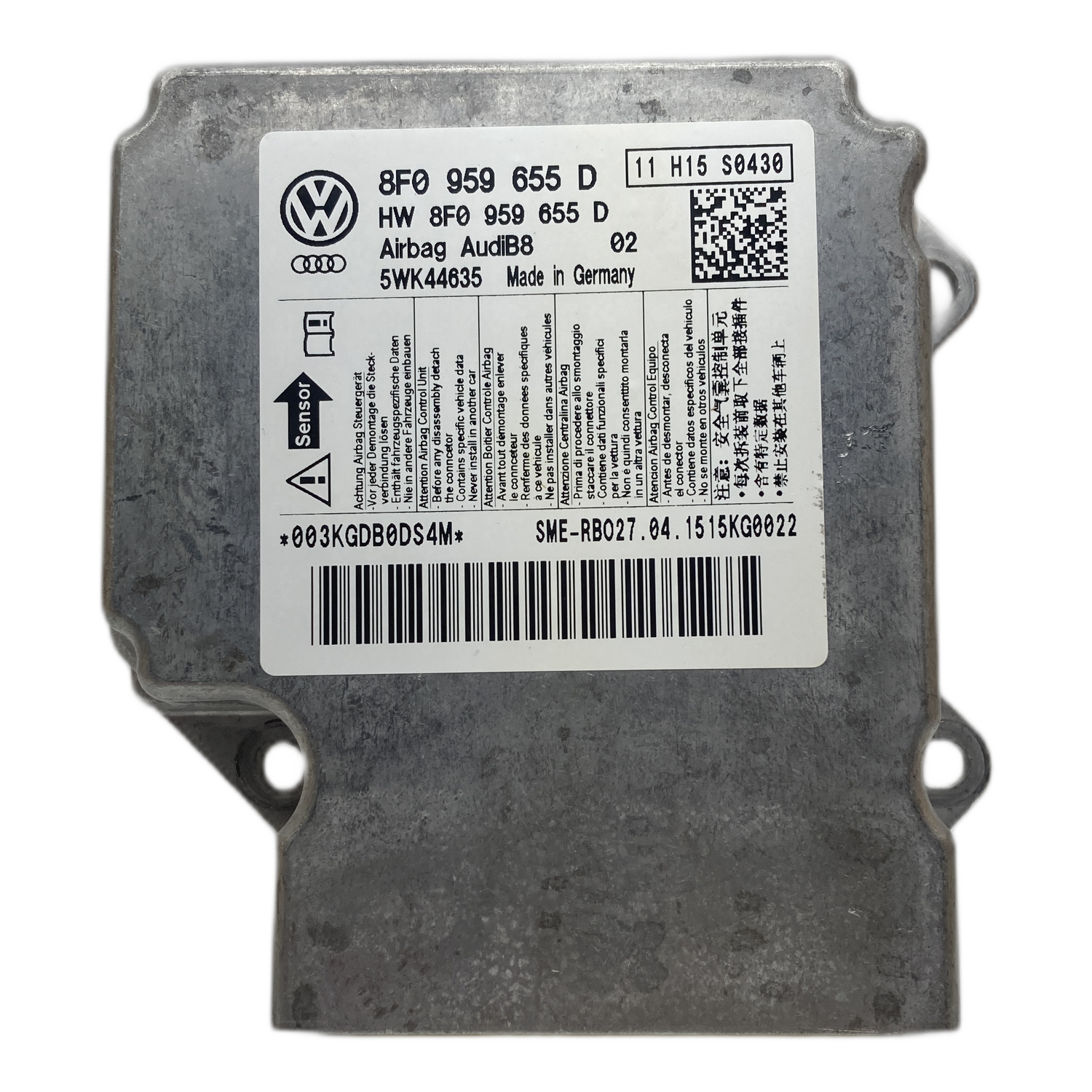 Audi A5 8F Cabriolet Airbag-Steuergerät Reparatur