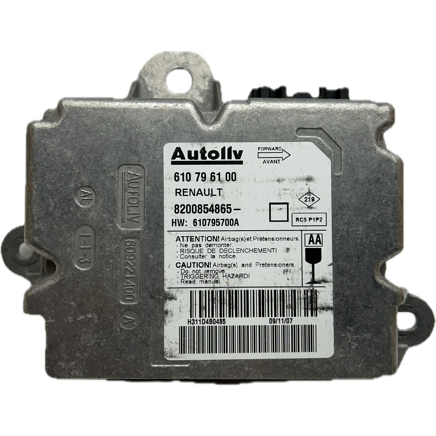 Renault Latitude I Airbag-Steuergerät Reparatur