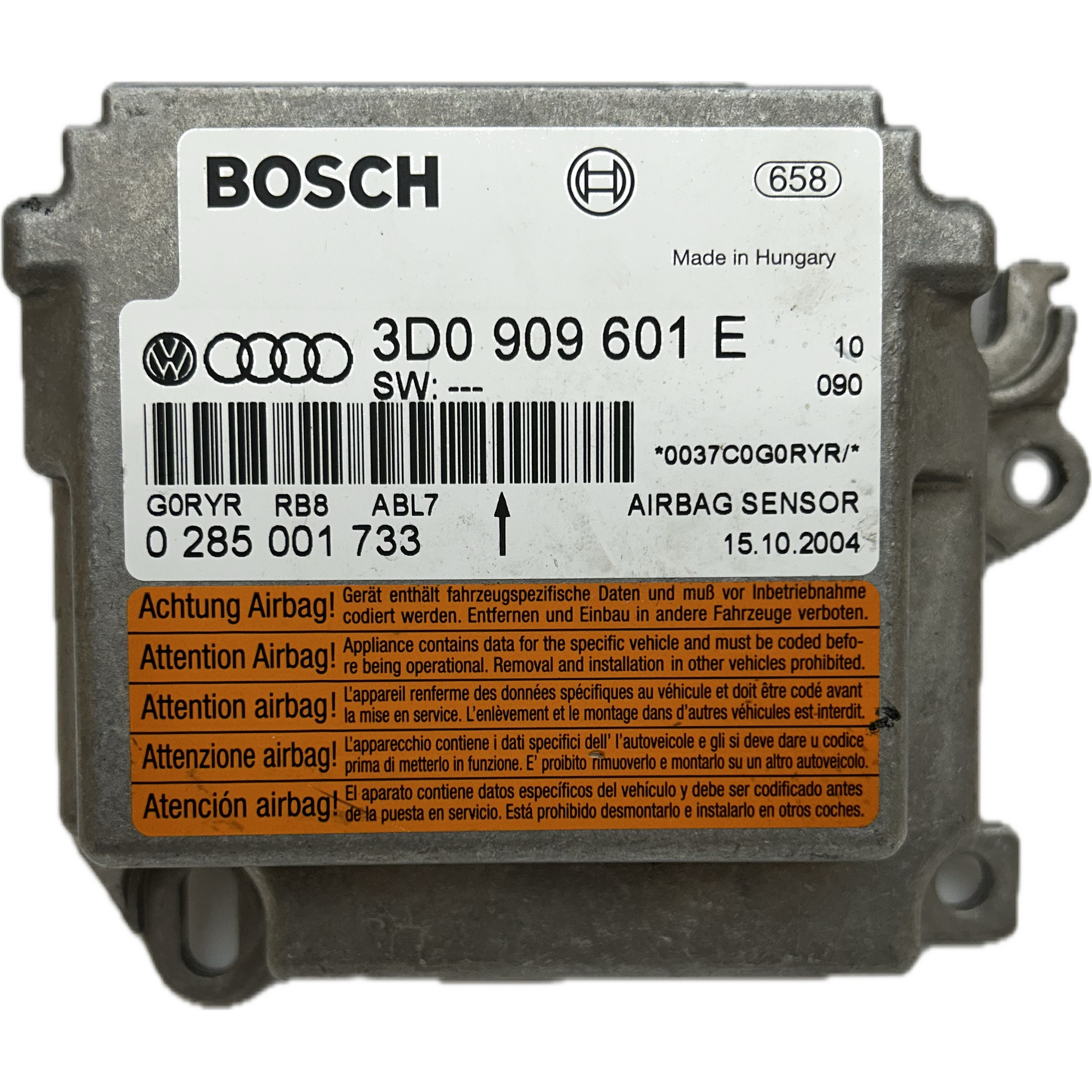 Bentley Continental GT Mk2 Airbag-Steuergerät Reparatur